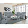 87'' Upholstered Reclining Sofa