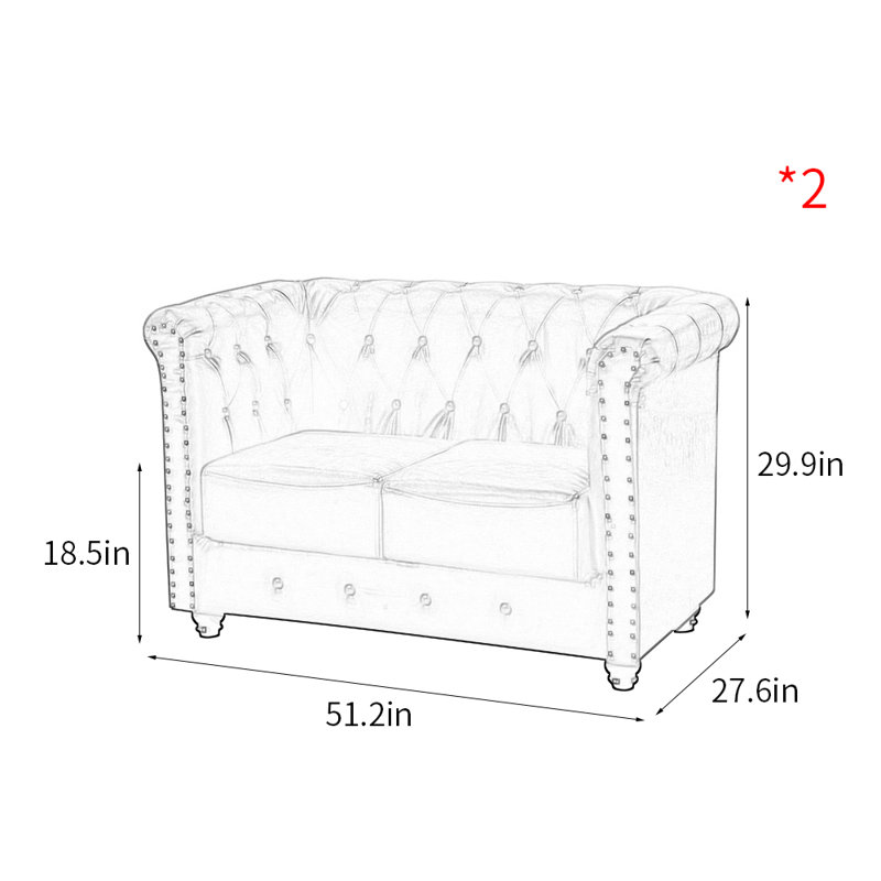 Banc rembourré en similicuir American American, Noir