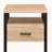 Yawan Oak & Black Finish Accent Table
