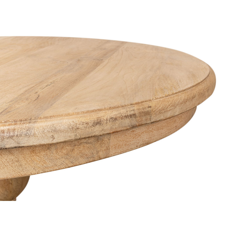 Guillermo Round Solid Wood Dining Table