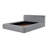 Upholstered Platform Bed Grey-2079790169