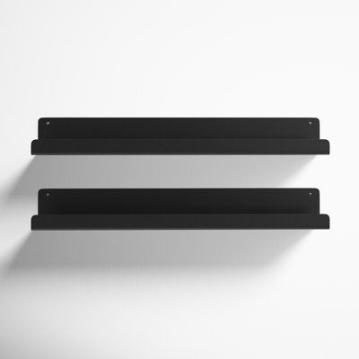 Tara 23.75" W Metal Rectangle Floating Shelves