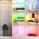 Wireless Motion Sensor Disc Wall Light - Dimmable LED Night Light With Remote Control
