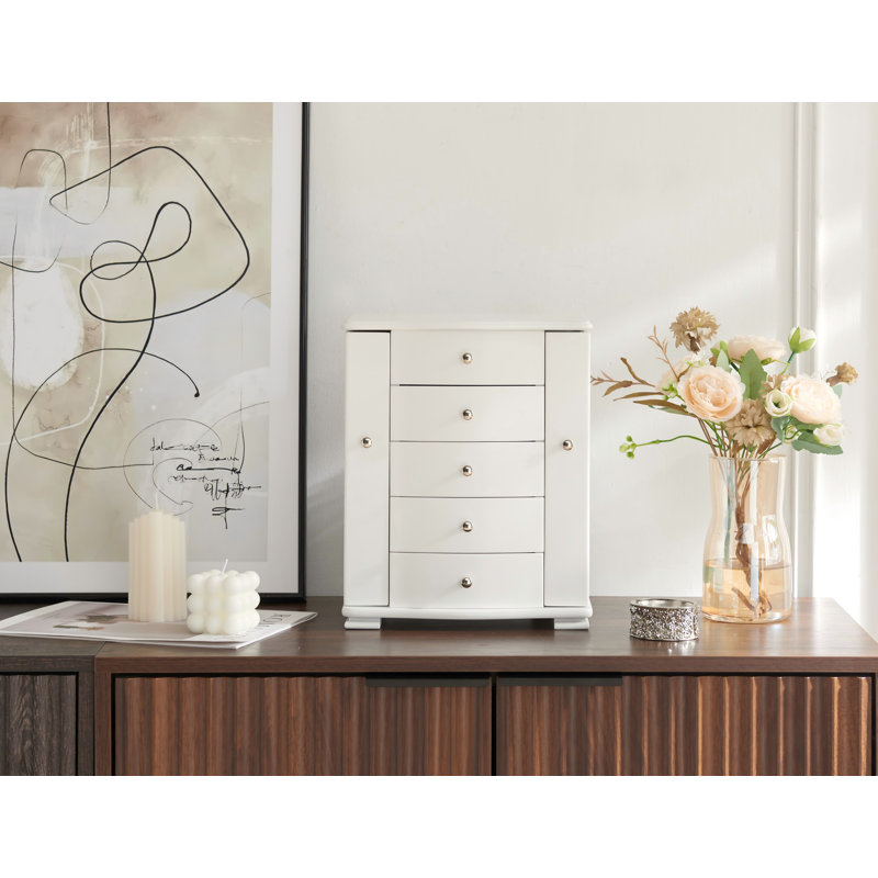 Boîte à bijoux en bois