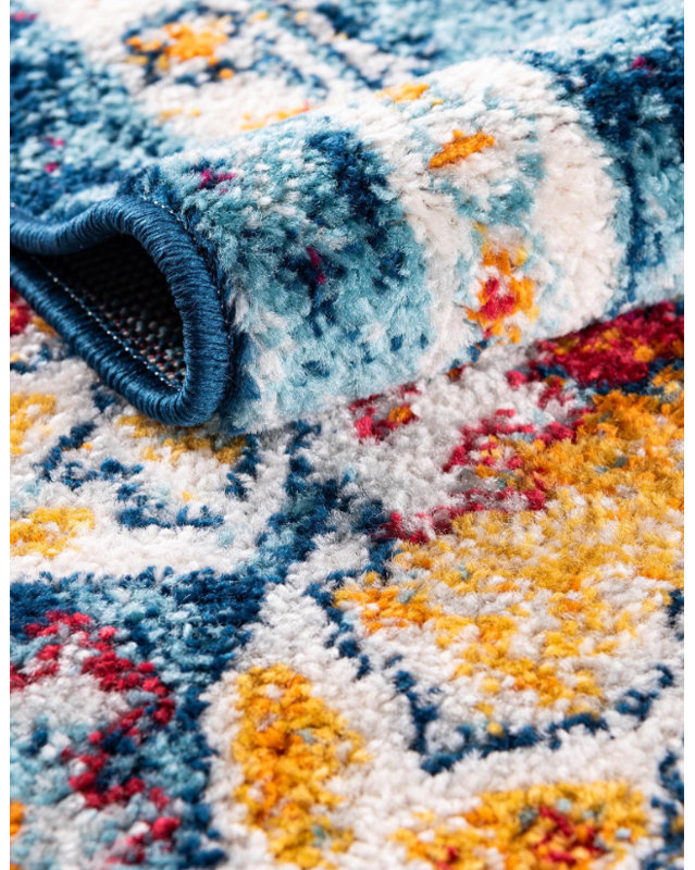 Oriental Indoor Rug, Round 5'