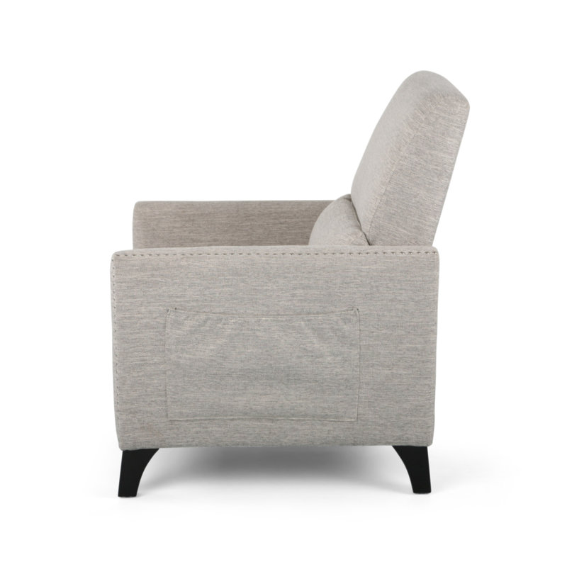 PUSH BACK RECLINER, Light Gray
