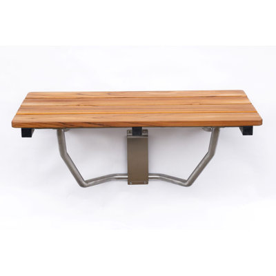 Banc de douche pliable en teck Liberty