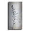 Art mural en métal luxueux «Hosta Blossoms 1» par Lori Deiter, 24 po x 48 po