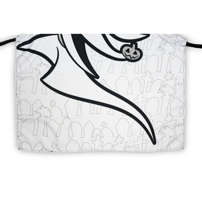 Halloween No Pattern Bib Apron