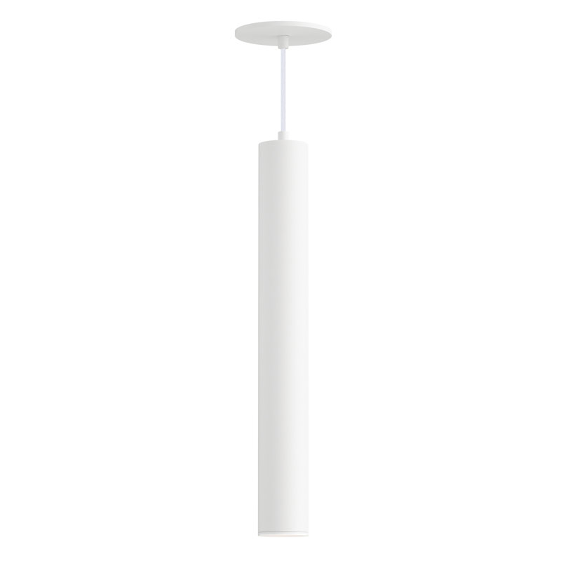 Luminaire suspendu Calibro-Outdoor, H 20 po x l 2,5 po x P 2,5 po, Blanc