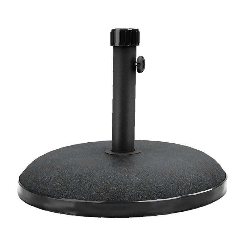 Kristsina 16kg Concrete Umbrella Base, Black