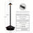 Modern Cordless Led Table Lamp - Ip54 Waterproof, Touch Dimmable With Memory, 5000Mah Rechargeable Battery For Indoor & Outdoor Use(Set Of 1,Black)-1269483447