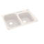 Évier de cuisine à double cuve à montage double L 33 po x l 22 po-38293759-38293753