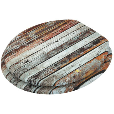 Elongated Toilet Seat and Lid