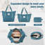 Ensemble de valise extensible avec sac de voyage 3 pièces Softside