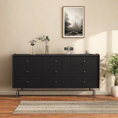 63in Nine-drawer Sideboard Cabinet