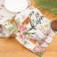 Chemin de table de Pâques, croix de lapin, fleur, il est ressuscité, décoration chrétienne, décoration de table pour la salle à manger