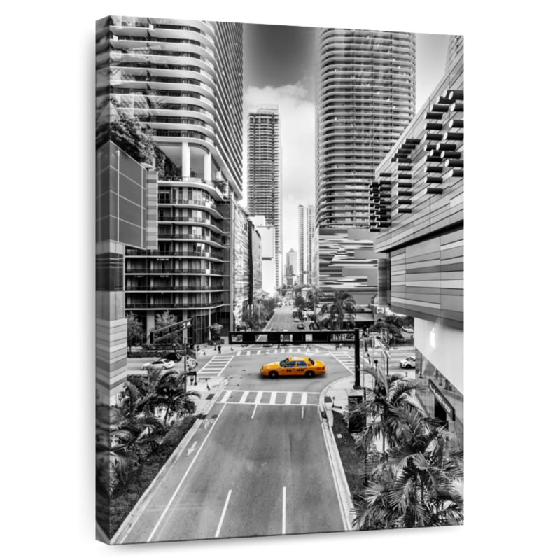 Sunshine Cab Miami Downtown, H 24 po x l 16 po