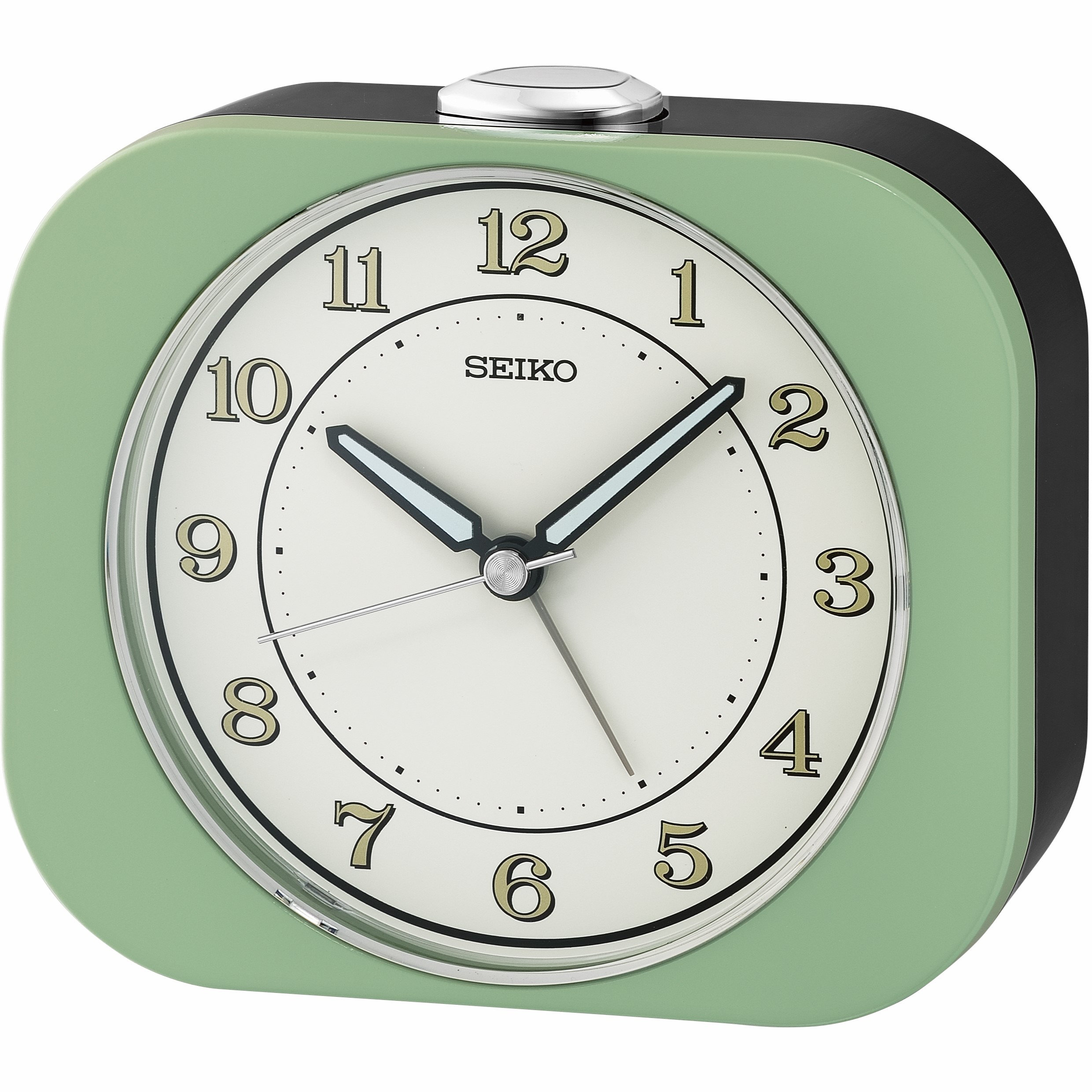 Seiko Analog Quartz Tabletop Clock with Alarm Reviews Wayfair