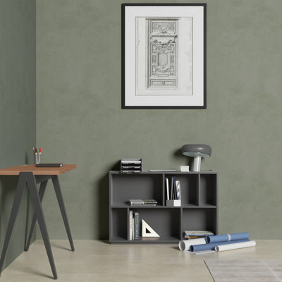 Grenda 60cm W Geometric Bookcase