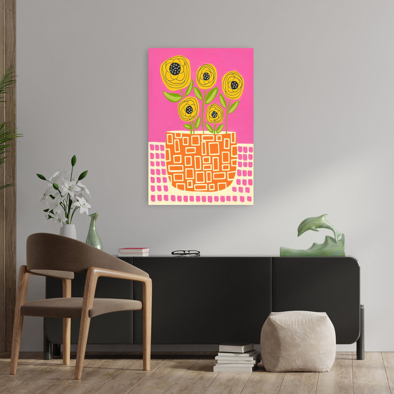 Art contemporain contemporain, H 36 po x l 24 po