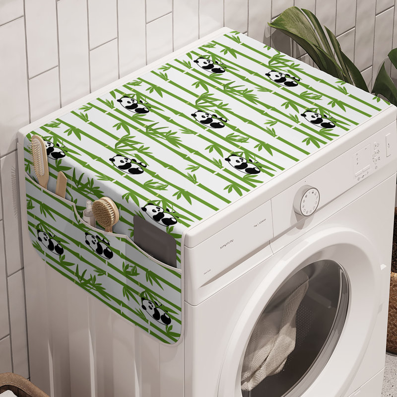 Paquet de 2 boîtes à linge East Urban Home, impression asiatique, 47 po x 18,5 po