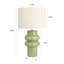 Stoneware Table Lamp with Linen Shade-1182765429-1182765428