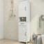 Armoire de rangement double pour salle de bain