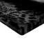 Ambesonne Black and White Fitted Sheet 2-Pack Wild Leopards Calking Black White Blue-106758872