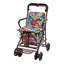 Chariot pliable avec siège et roulettes, déambulateurs pour personnes âgées, avec coussin épais et confortable