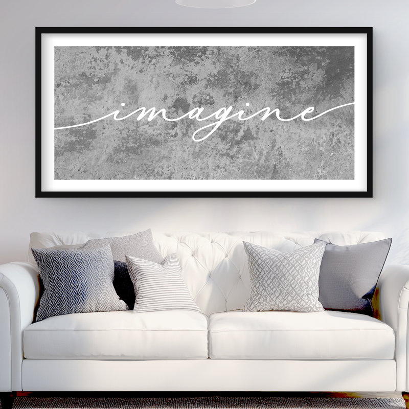 Imagine - Minerals gris avec impression matte pour la décoration intérieure