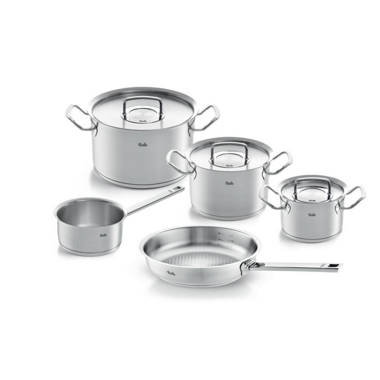 Fissler Original-Profi Collection® Stainless Steel Serving Pan With High  Dome Lid, 9.5-Inch & Reviews | Wayfair