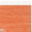 Paynter Abstract Handmade Flatweave Cotton Ivory/Orange Area Rug-17579497