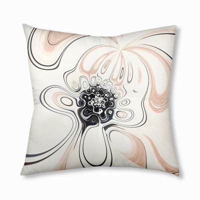 Abstract Reversible Throw Pillow