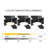68"/78" Modern Large 6-Blade Indoor LED Ceiling Fan with Remote Control and Light Kit -1039895538-1024795367