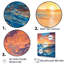 «Rainbow Ocean Sunrise III», reproduction sur toile-97051196-97051197