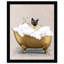 Bath Bath Cat - peinture encadrée-80845293-80845294