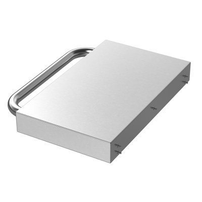 Universal Folding Side Shelf For Outdoor Kitchens, 23X13 Inch 304 Stainless Steel Foldable Workstation, Tool-Free Installation, Rust-Proof Prep Surface For Bbq Grill Islands