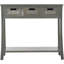 Console en bois massif de 34 po-1286573137