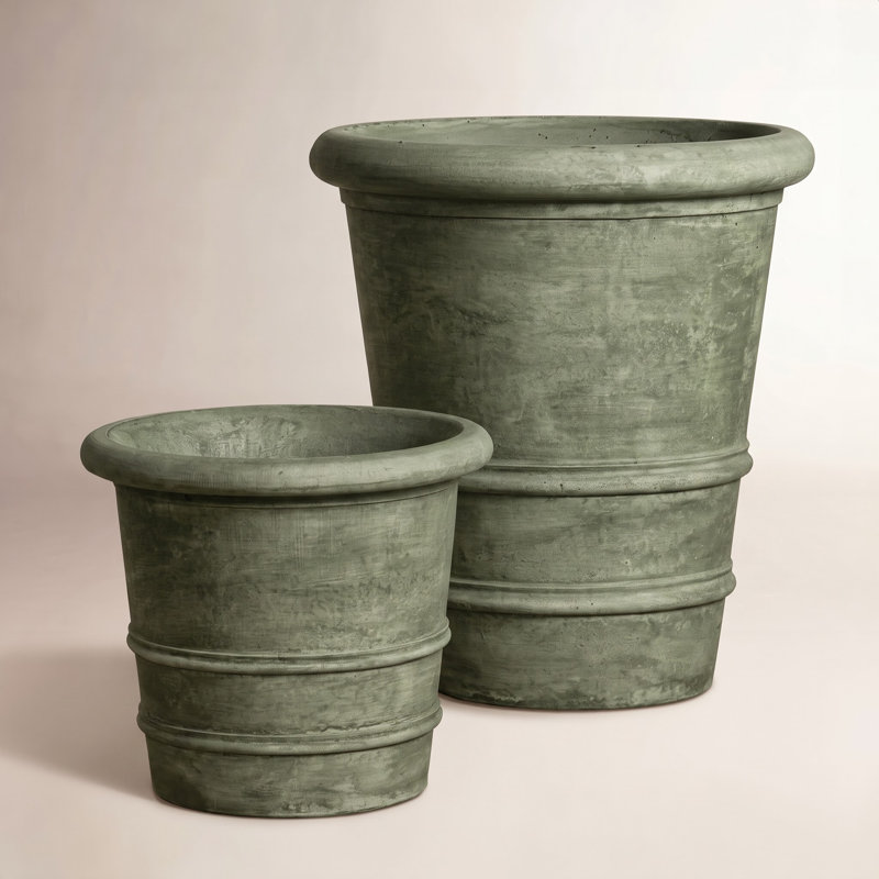 Urbino 26" Pot Planter, Copper Bronze