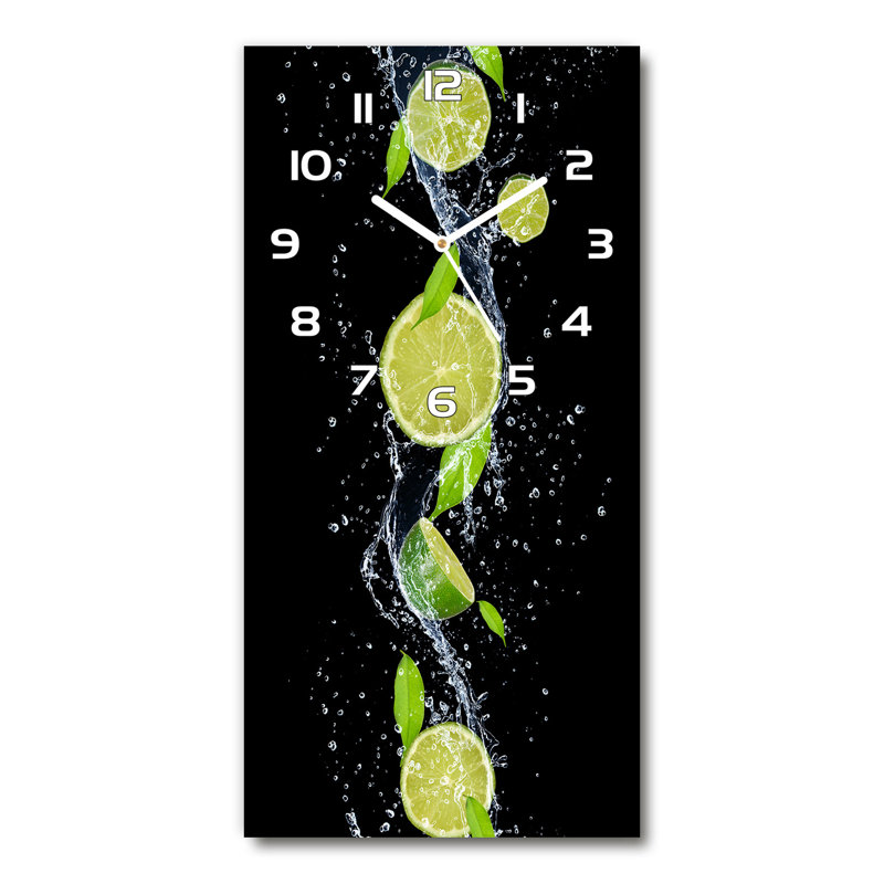 Inesh Glass Wall Clock