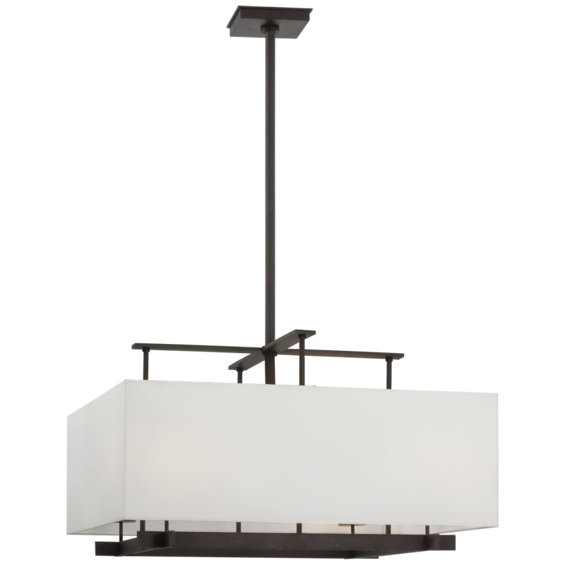 Jase 4 - Light Pendant, Warm Iron