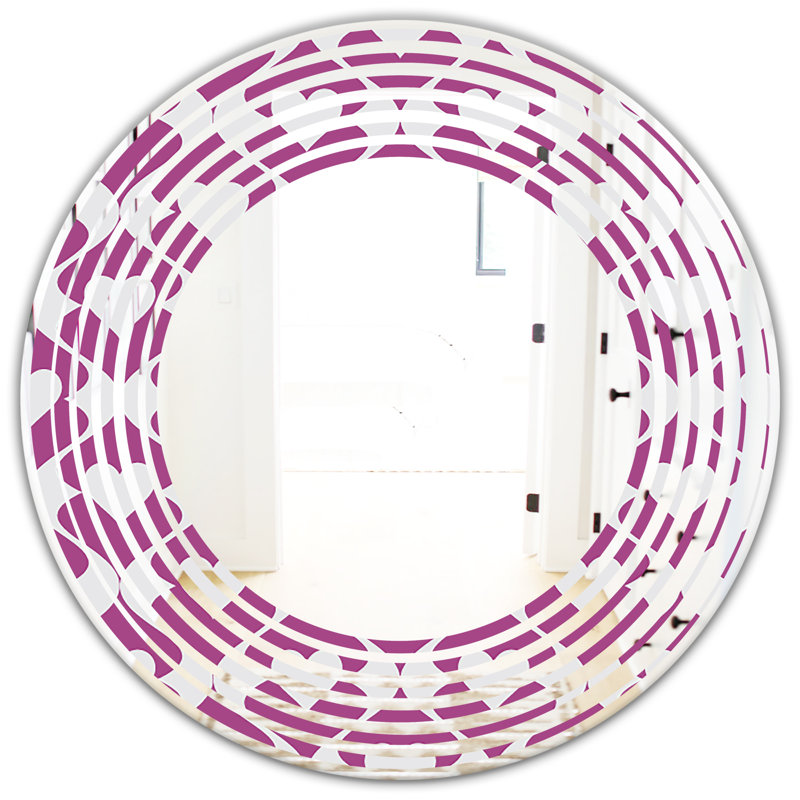 Miroir mural sans cadre, H 23,6 po x l 23,6 po