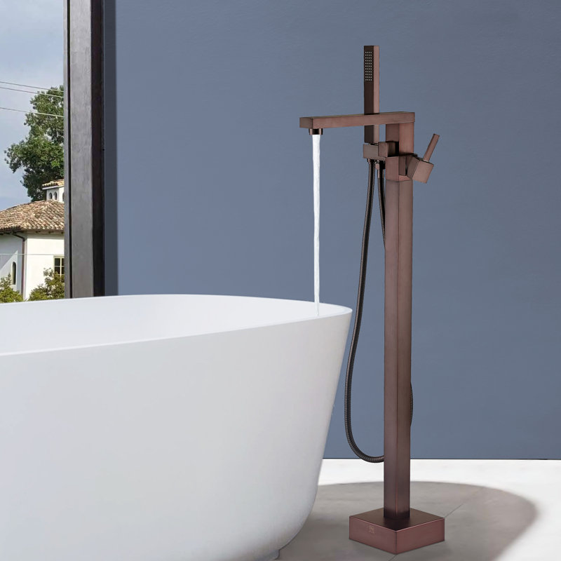 Bathroom Freestanding Tub Filler, Oil Rubbed Bronze