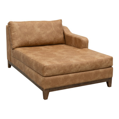Wooden Frame & Base, Sectional Chaise