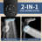 Matte Black Magnetic Dual Shower Head Combo With 9 Spray Settings-122807754