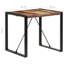 Casen Dining Table 80x80x75 cm Solid Wood