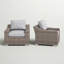 Chaise de patio avec coussins 2-1806242438