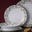 Ensemble de 4 assiettes à salade Noritake Holly & Berry Gold, 8 1/4 po