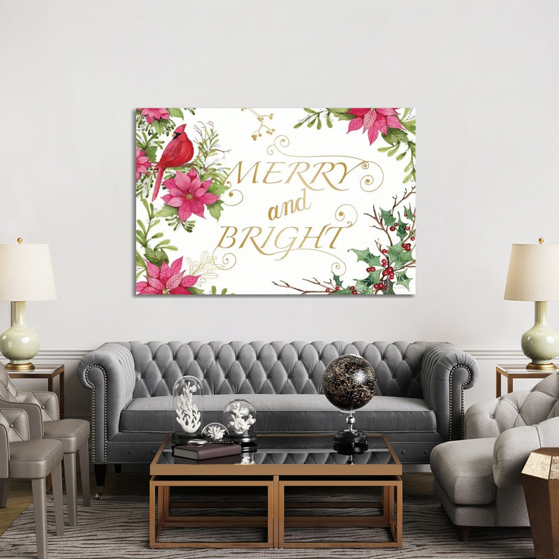 Holiday Happiness VIII by Kathleen Parr McKenna - Wrapped Canvas Gallery-Wrapped Canvas Giclée, 152.5 cm H x 101.5 cm W